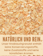 BIO Knoblauch Granulat