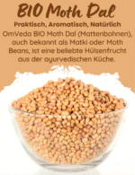 OmVeda BIO Moth Dal