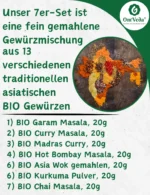 BIO Indische Gewürzmischungen Masala