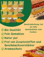 BIO Gewürzset Gewürze Set Gewürze