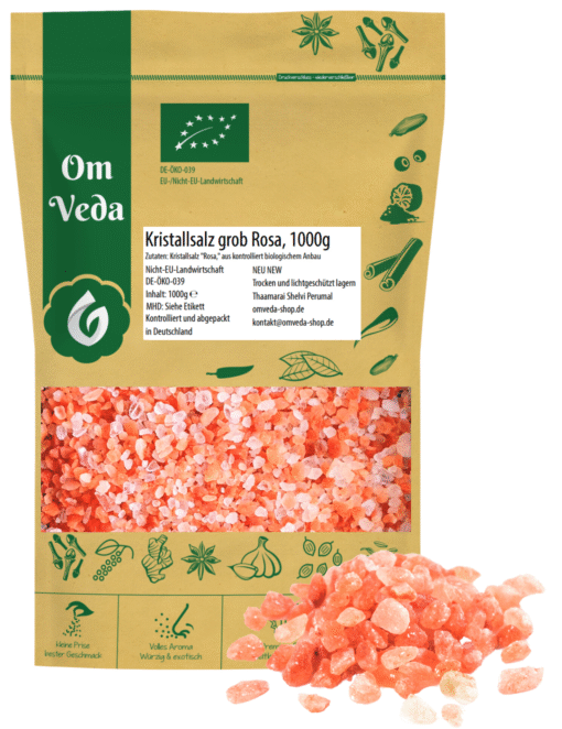 Kristallsalz Grob Rosa