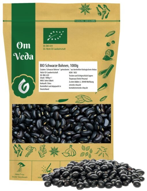 Schwarze Bohnen