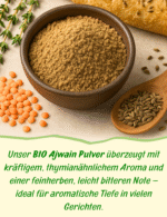 Ajwain gemahlen