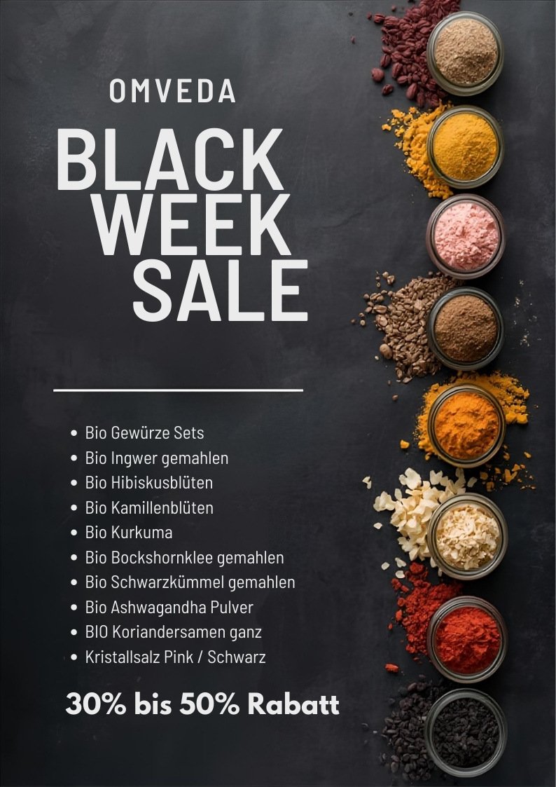 Ende-des-Jahres-Angebot Bio-Gewürze Sale - 30% Rabatt