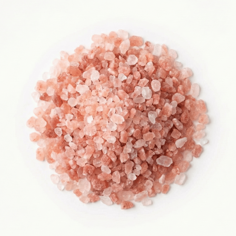 Rosa Salz von OmVeda zum Würzen von Gemüse, Kartoffeln, Reis und Salaten