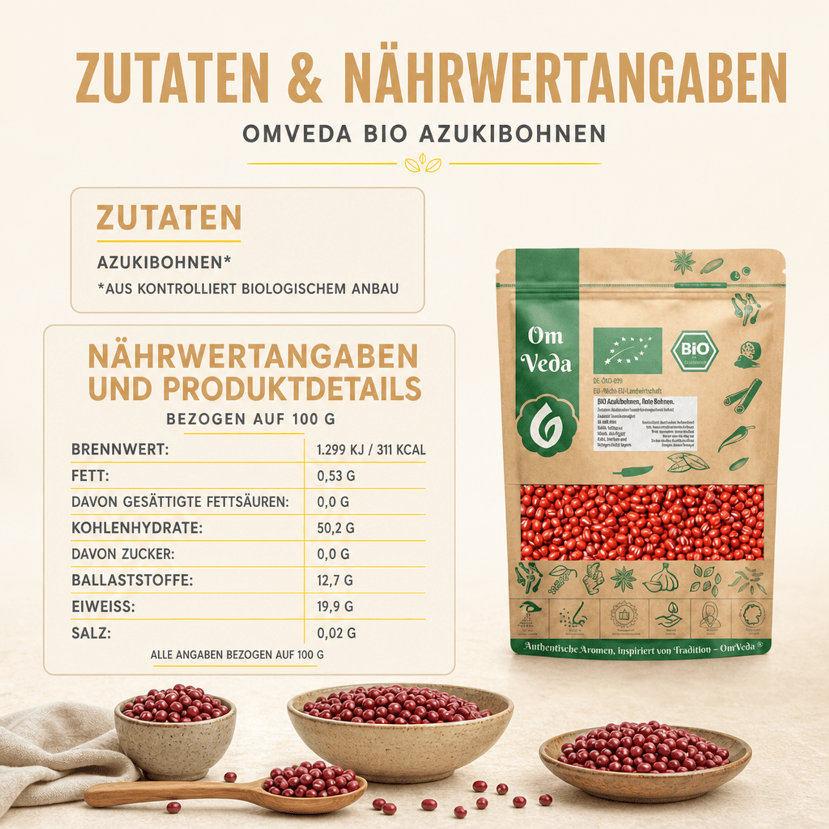 BIO Azukibohnen 6 Azukibohnen