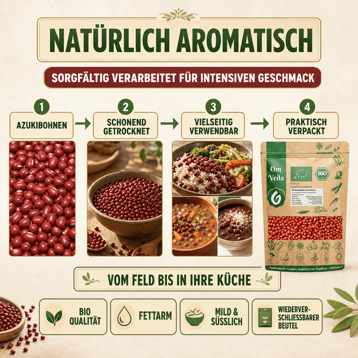 BIO Azukibohnen 8 Azukibohnen