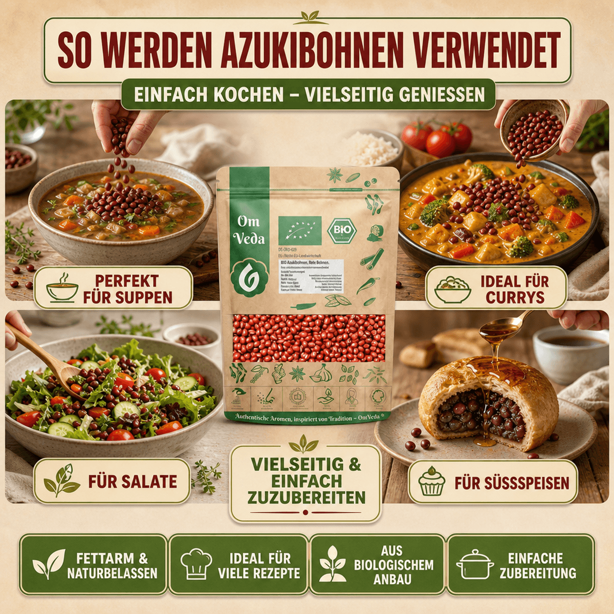 BIO Azukibohnen 9 Azukibohnen
