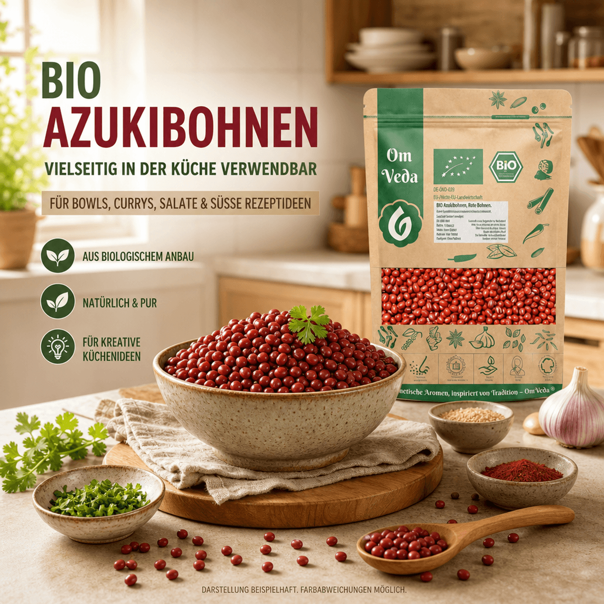 BIO Azukibohnen 10 Azukibohnen