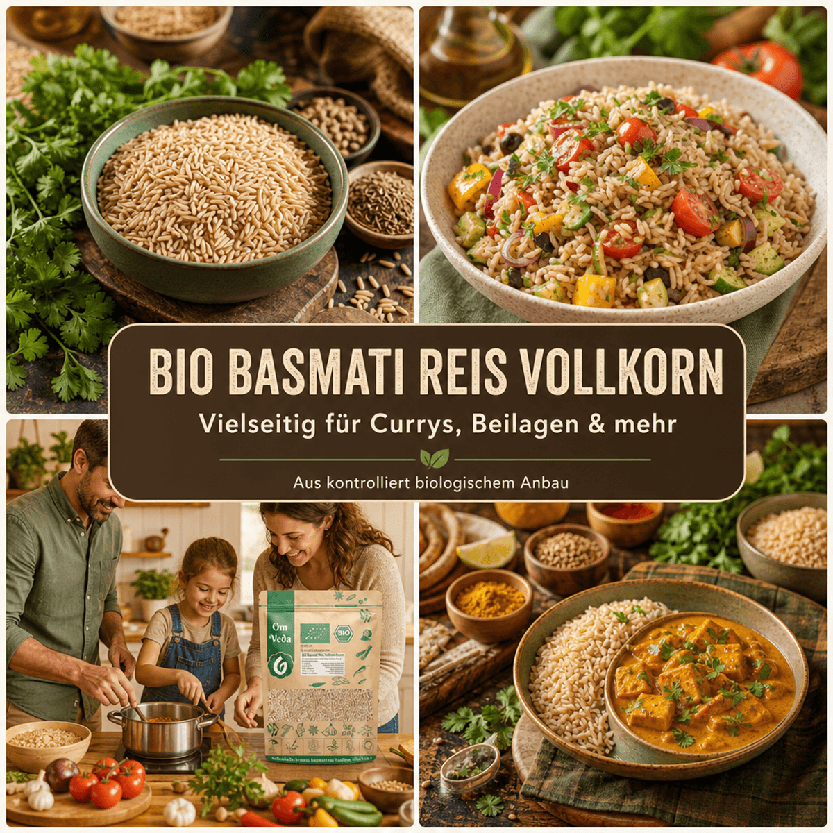 BIO Basmati Vollkornreis 5 Basmati Reis
