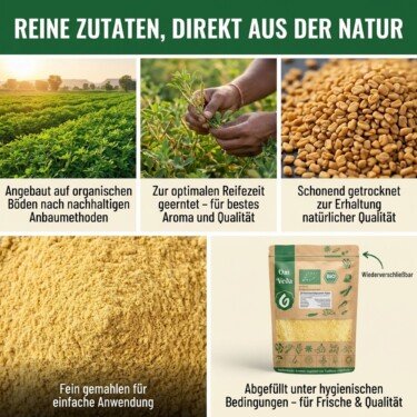 BIO Bockshornklee Gemahlen