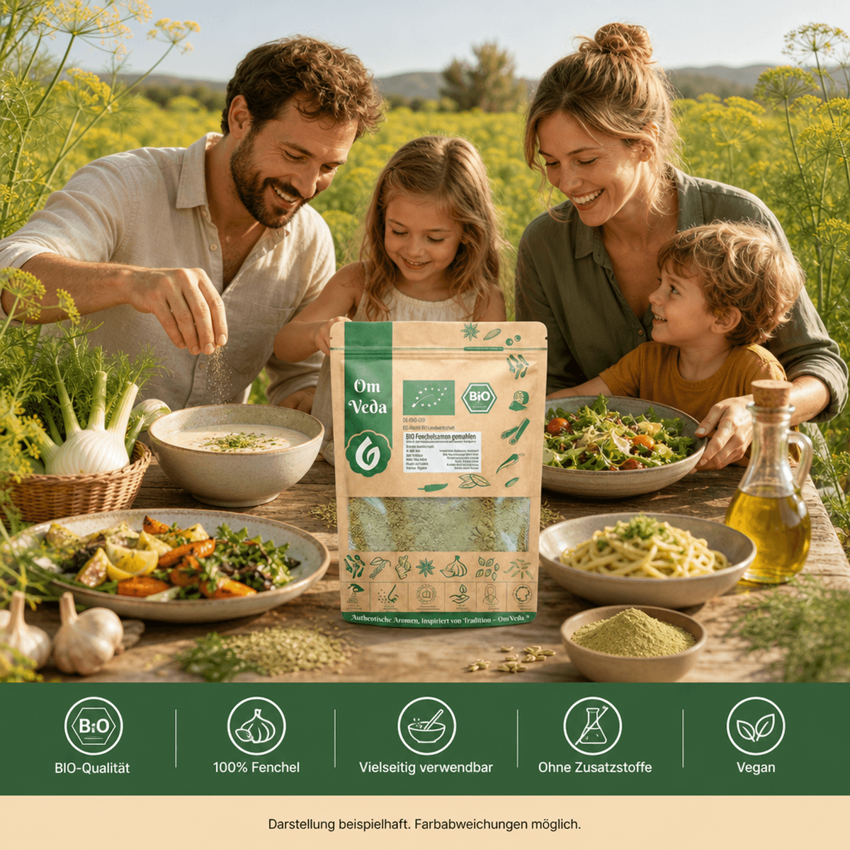 BIO Fenchel Gemahlen 8 Fenchel Samen gemahlen