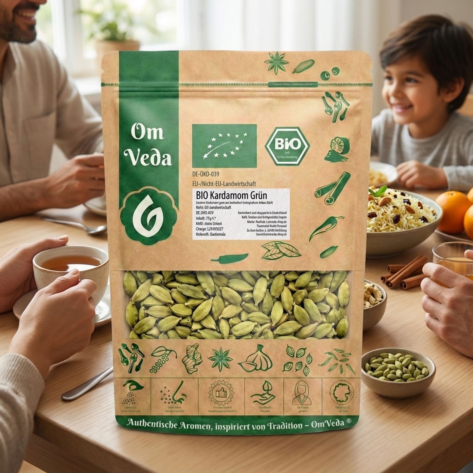 BIO Kardamom Grün 2 BIO Kardamom Grün