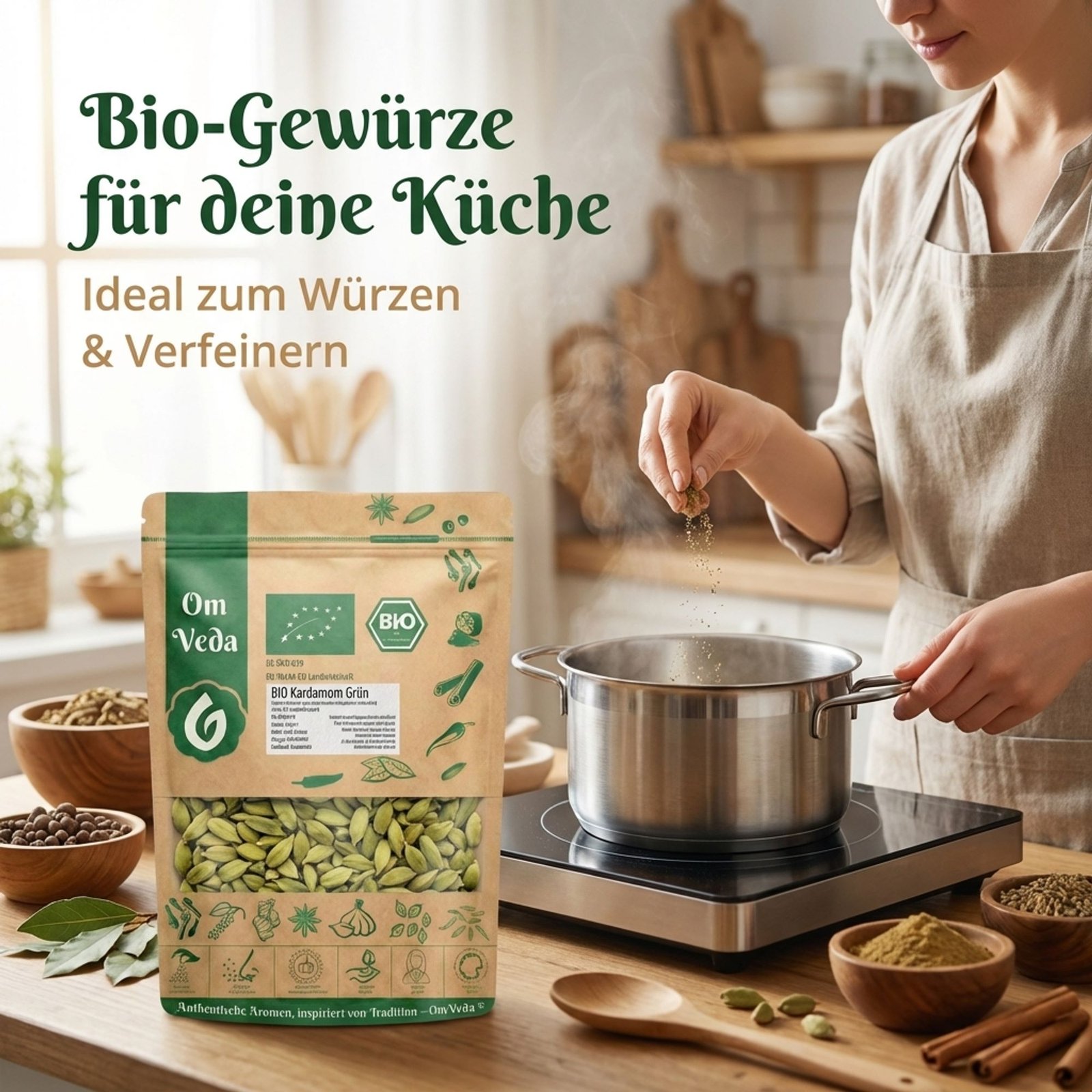 BIO Kardamom Grün 3 BIO Kardamom Grün