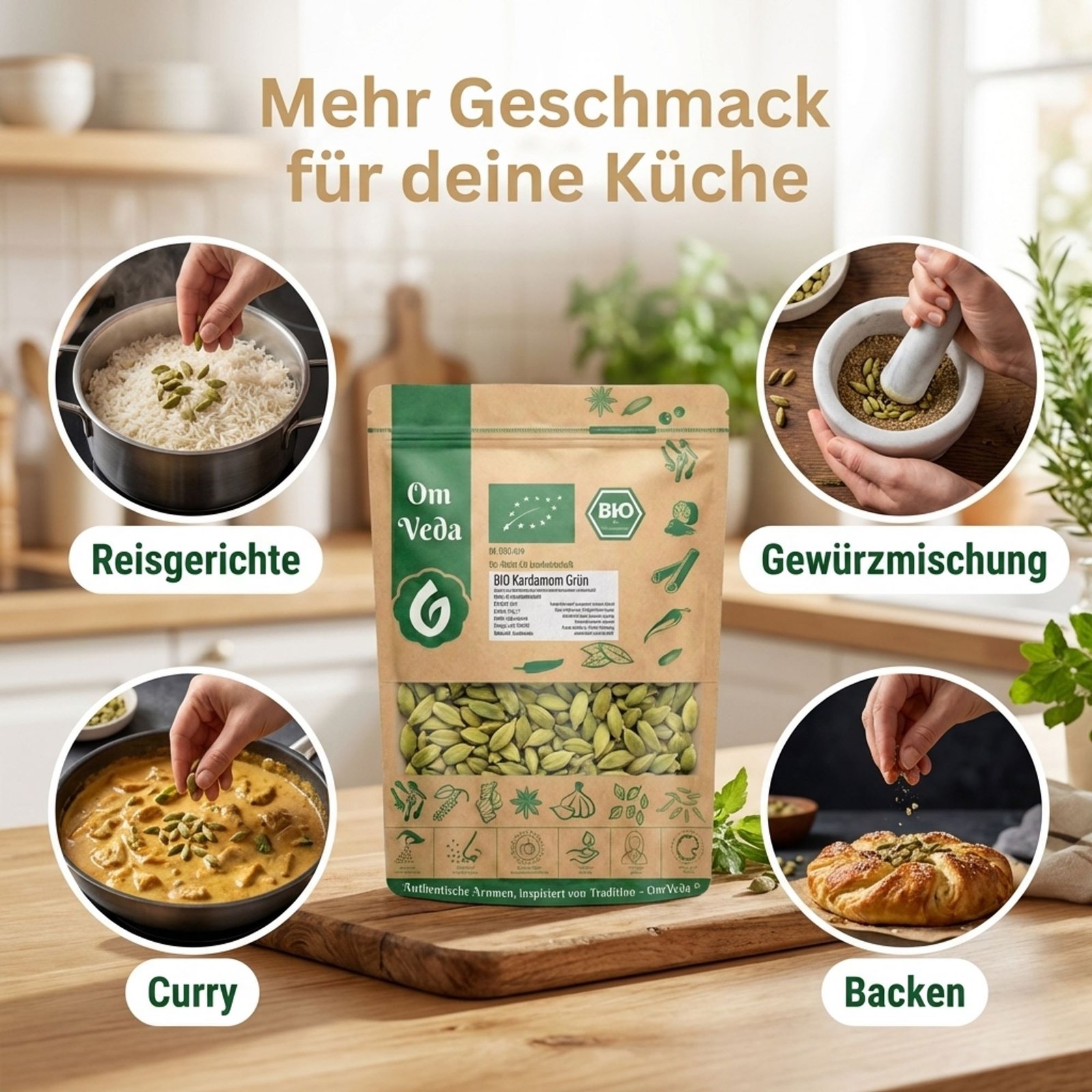 BIO Kardamom Grün 5 BIO Kardamom Grün