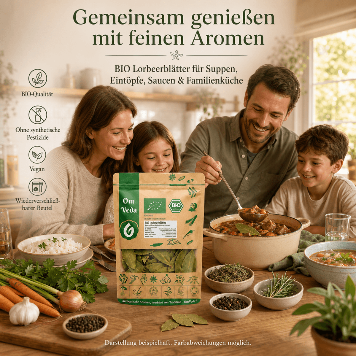 BIO Lorbeerblätter 6 Lorbeerblätter