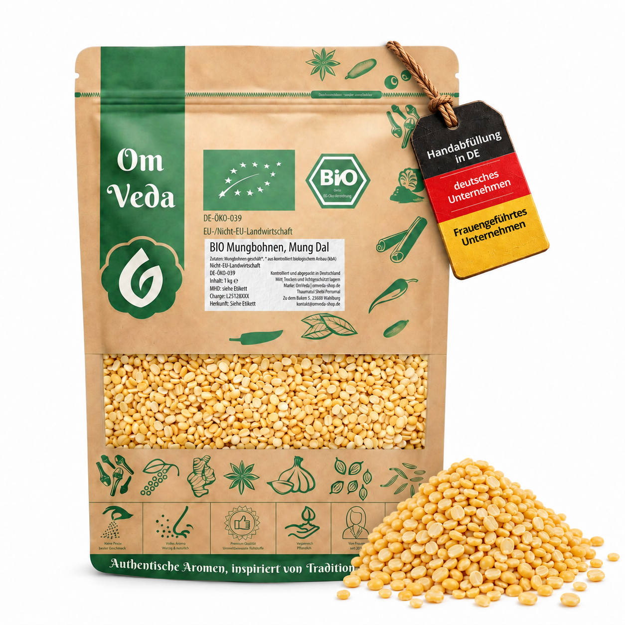 BIO Moong Dal 35 BIO Moong Dal – OmVeda