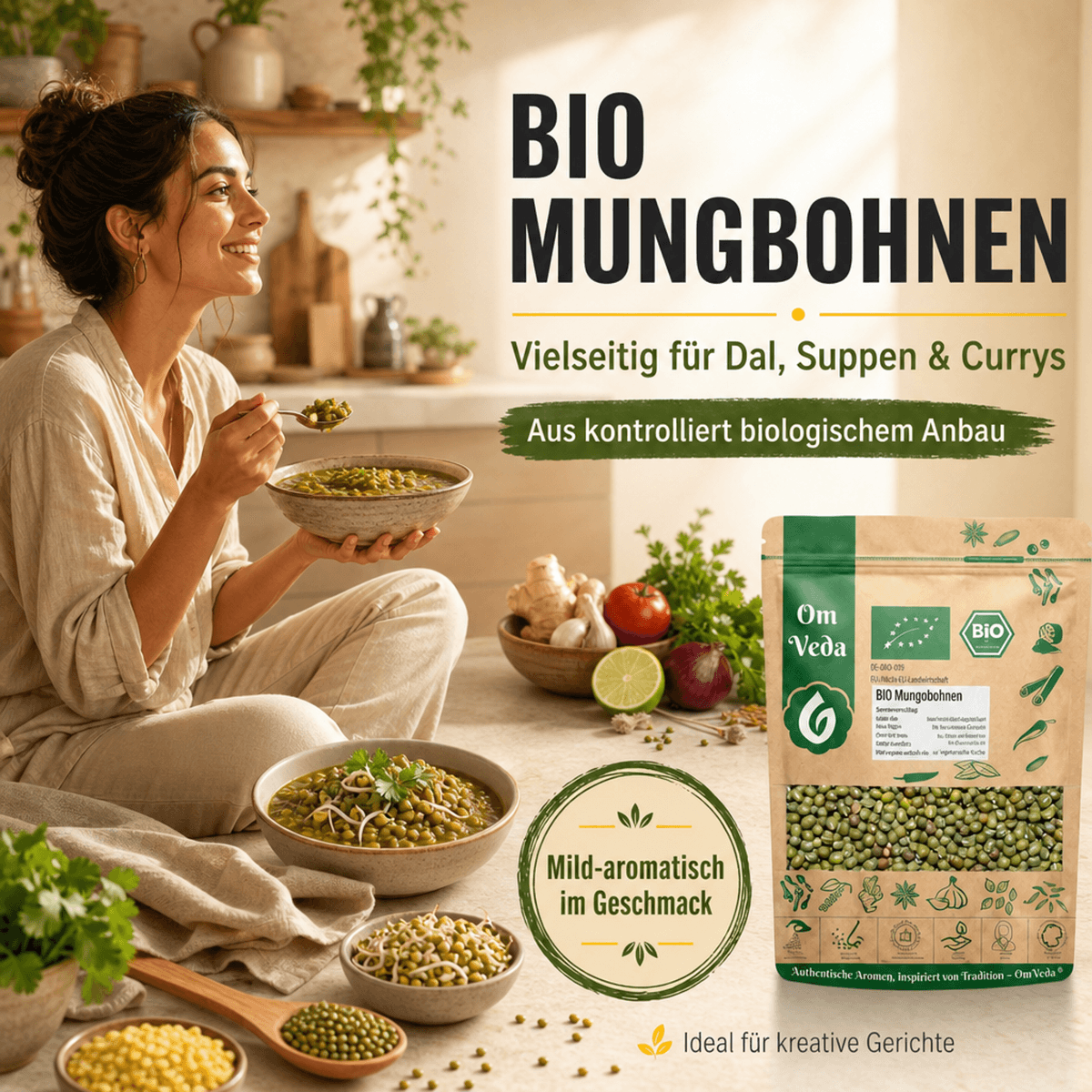 BIO Mungbohnen 19 Mungbohnen