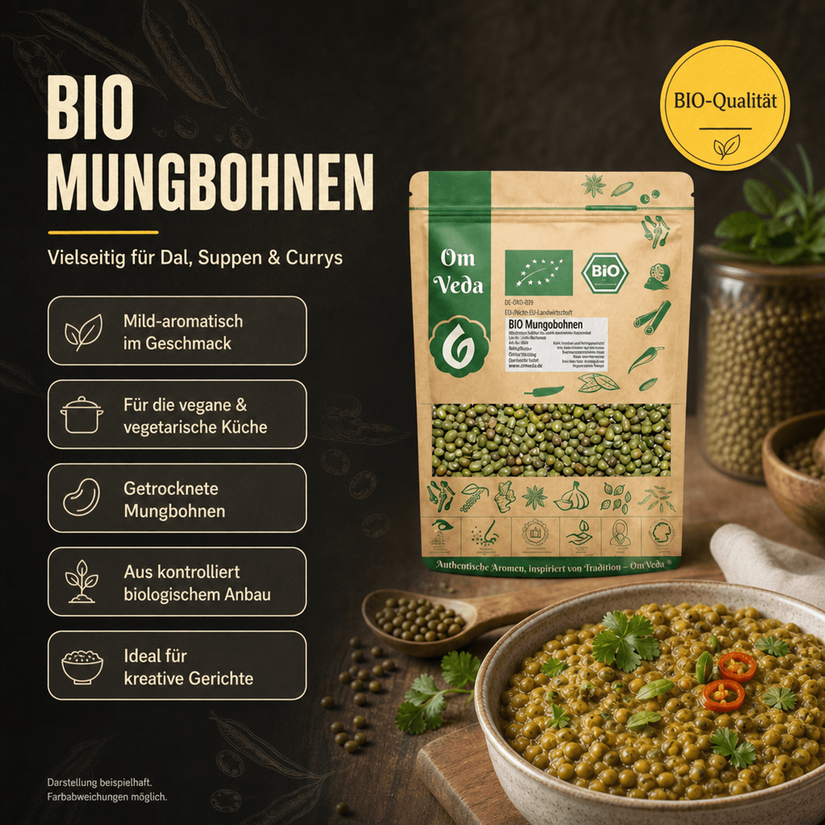 BIO Mungbohnen 10 Mungbohnen