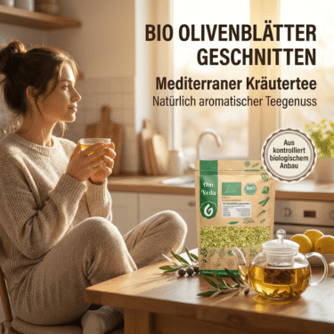 Olivenblätter Tee
