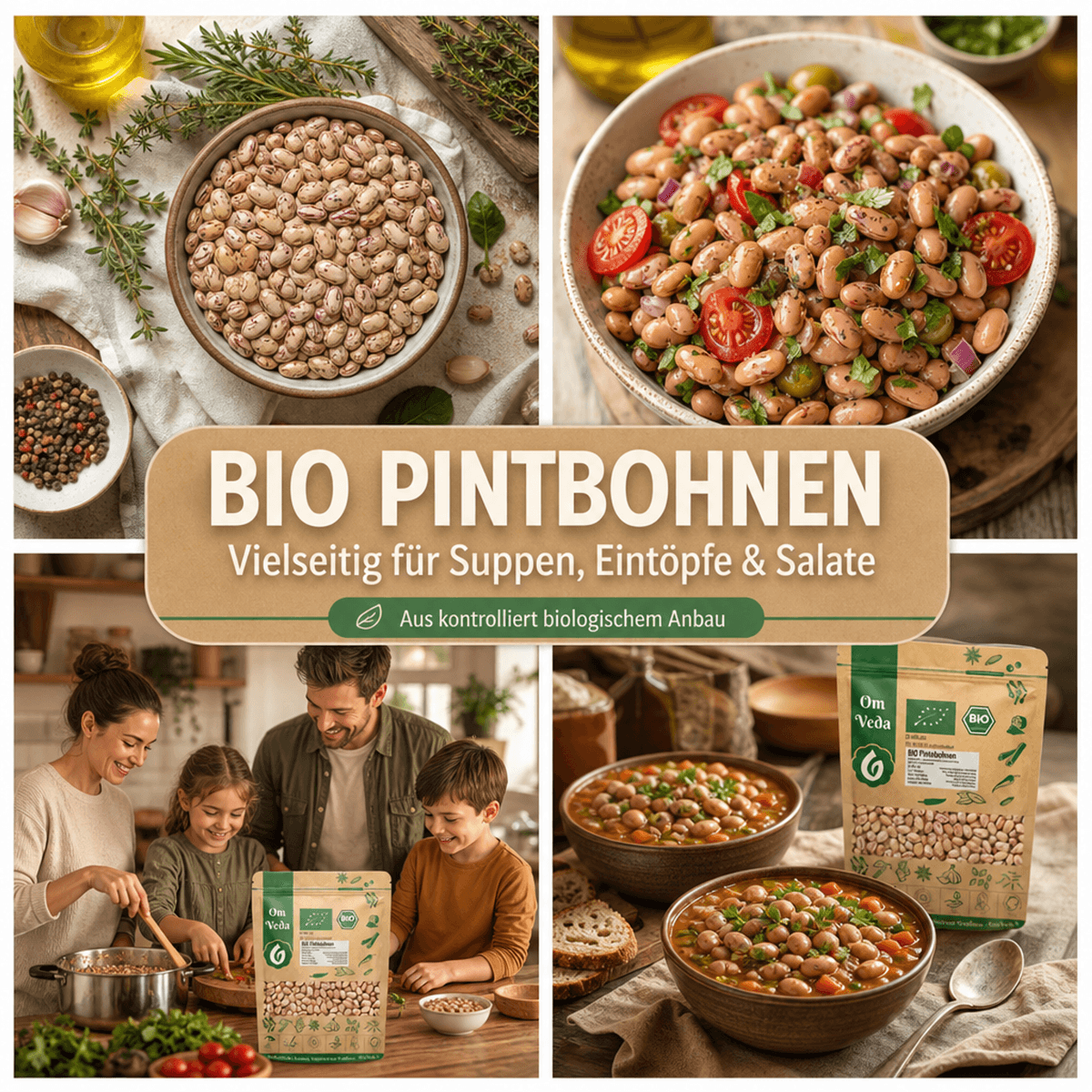 BIO Pintobohnen 16 Pintobohnen