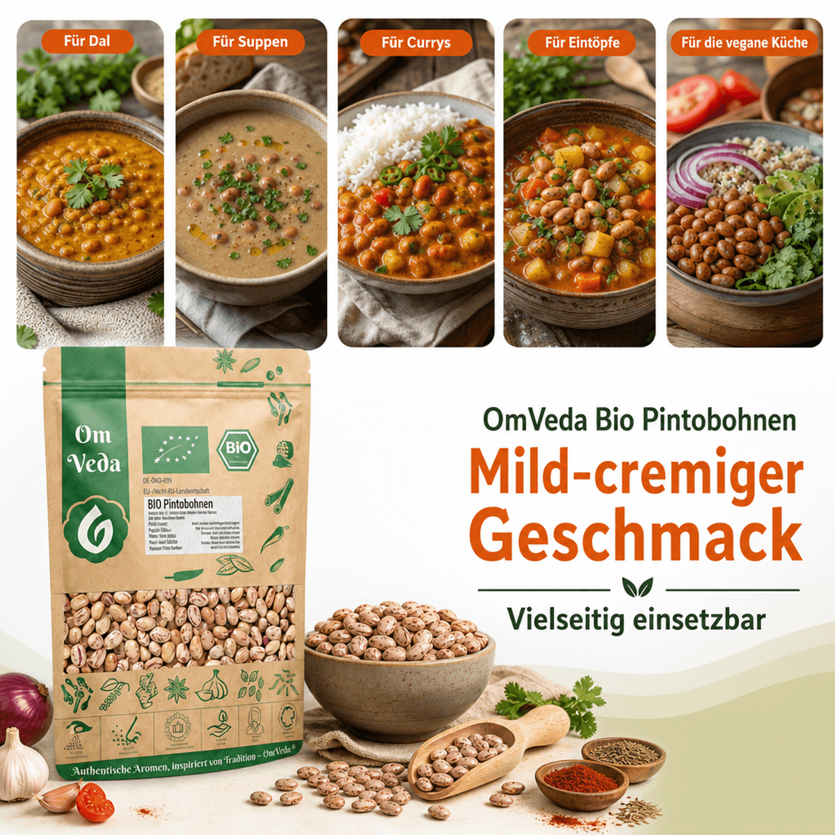 BIO Pintobohnen 7 Pintobohnen