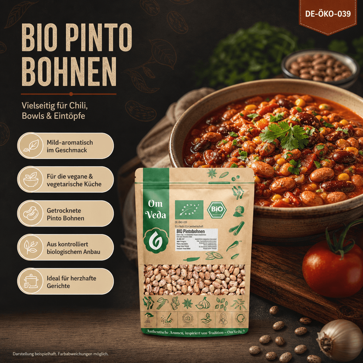BIO Pintobohnen 9 Pintobohnen