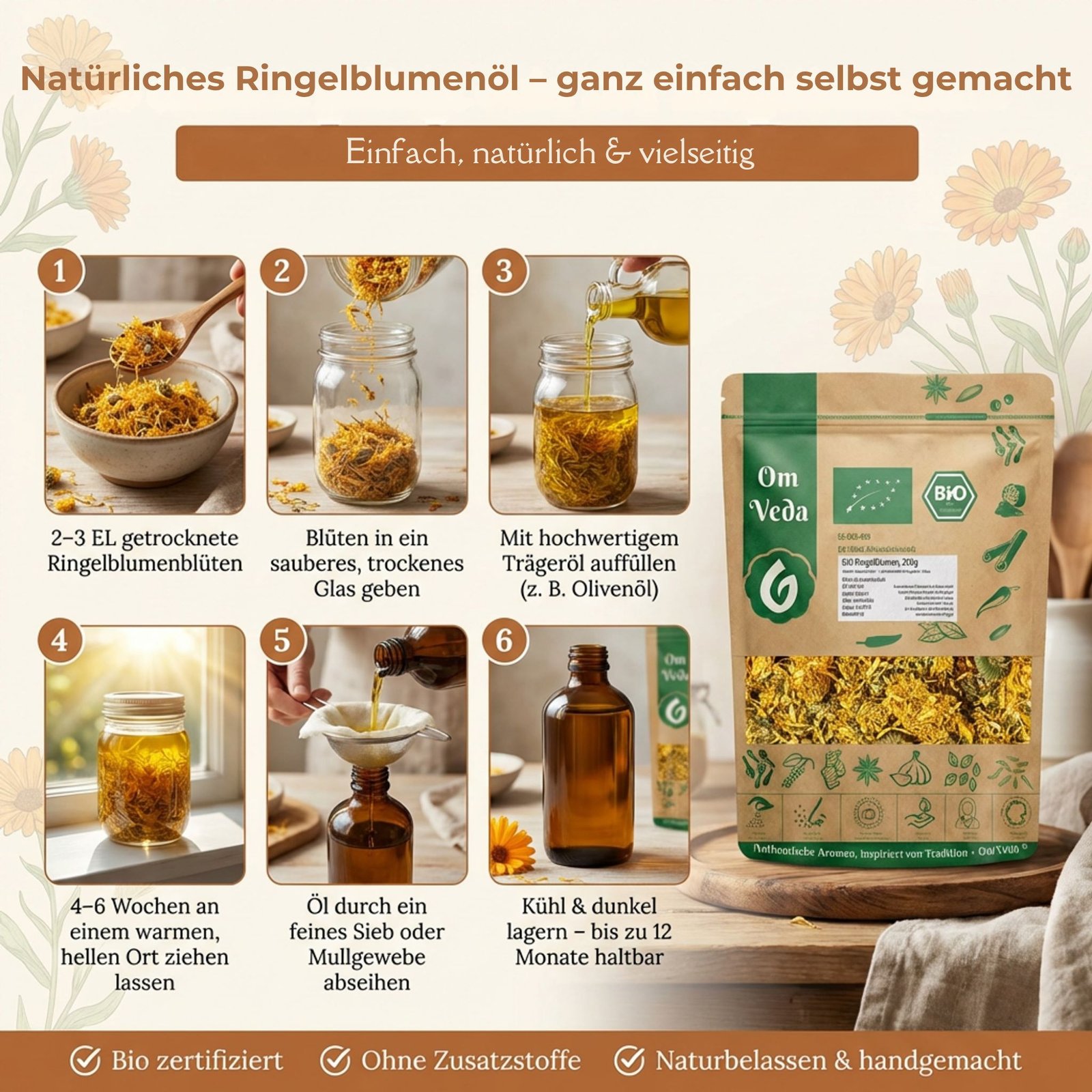 BIO Ringelblumen 3 Ringelblumen Ganz