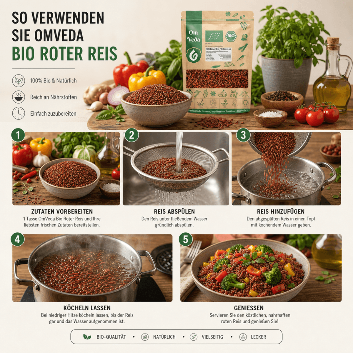 BIO Roter Reis 15 Roter Reis