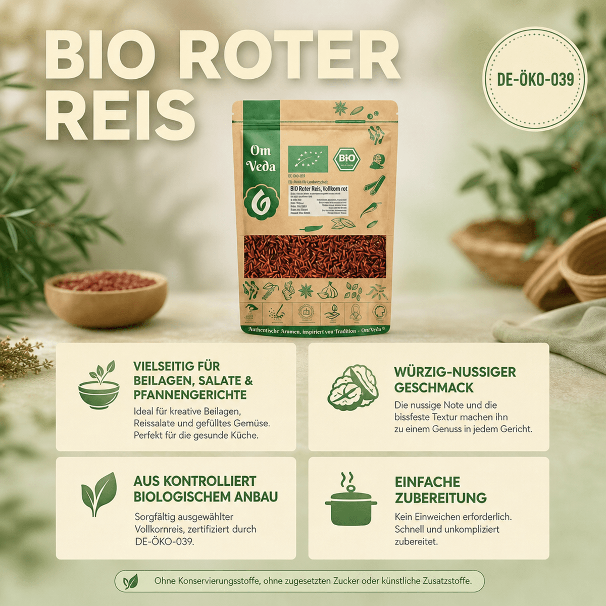 BIO Roter Reis 16 Roter Reis