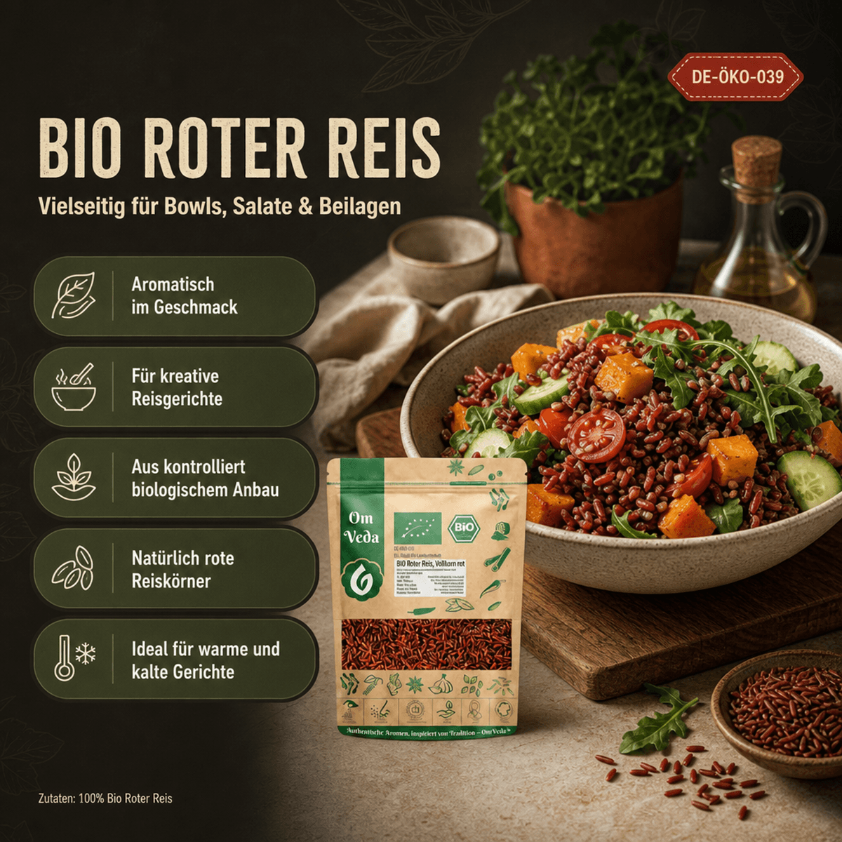 BIO Roter Reis 9 Roter Reis