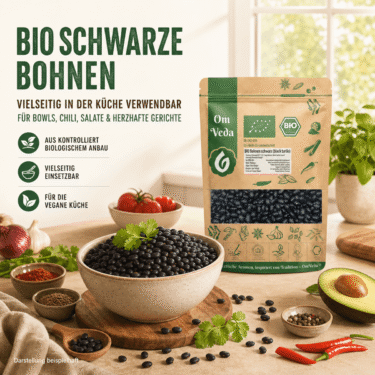 Schwarze Bohnen