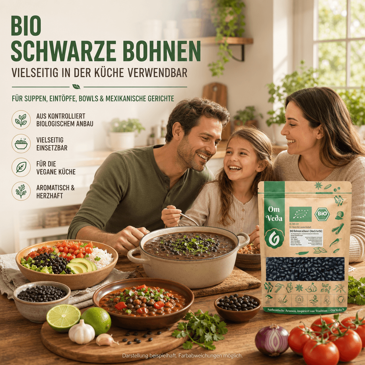 BIO Schwarze Bohnen 9 Schwarze Bohnen