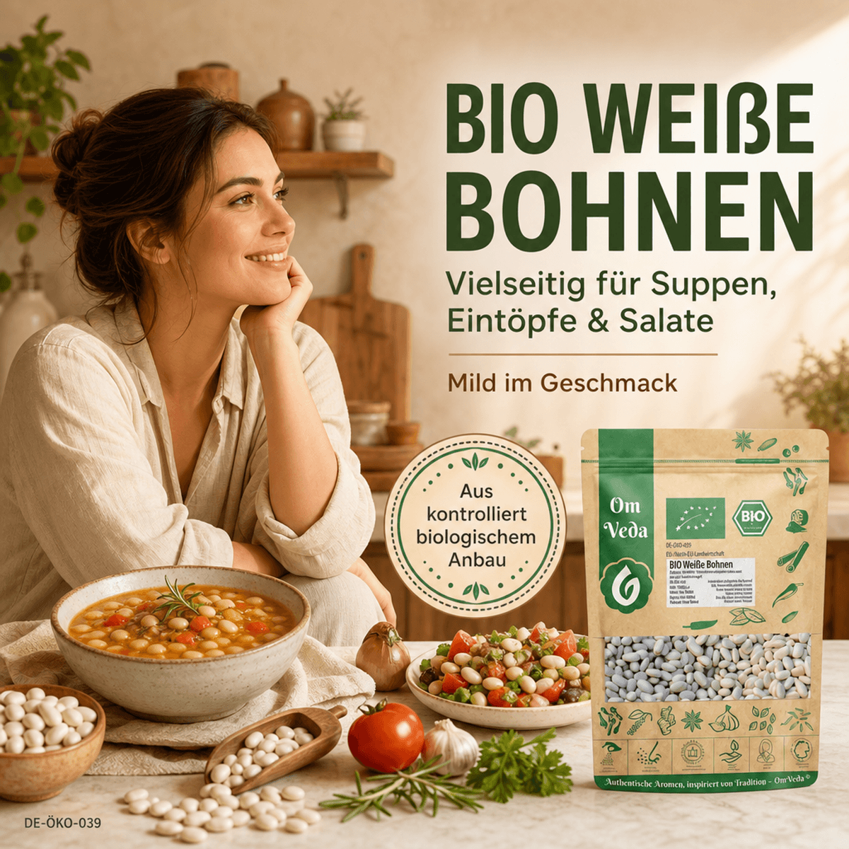 BIO Weiße Bohnen 20 Weiße Bohnen