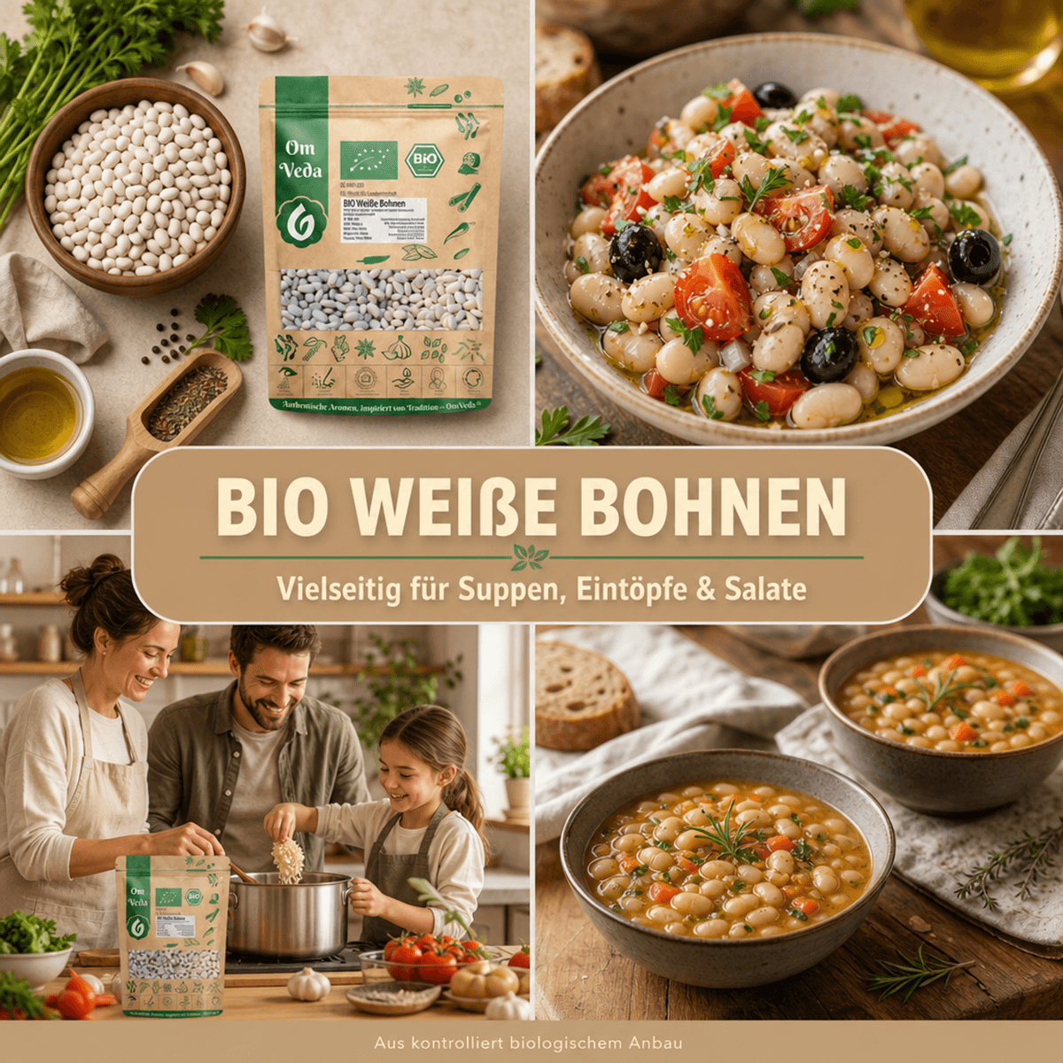 BIO Weiße Bohnen 10 Weiße Bohnen