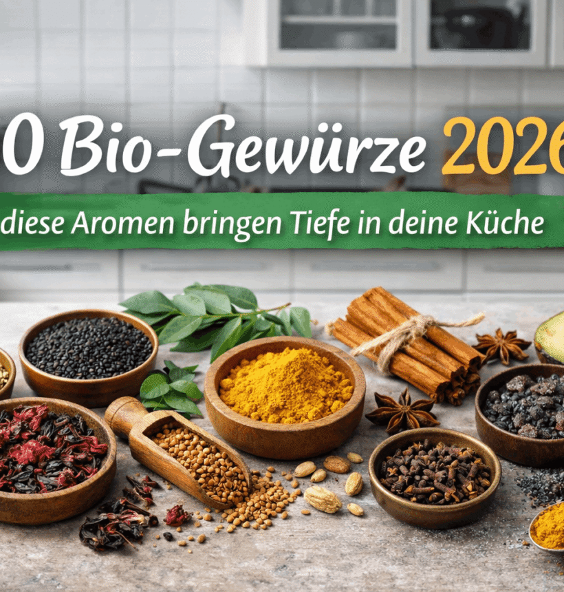 10 überraschende Gewürze, die jeder Koch 2026 kennen sollte 1 10 Bio-Gewürze 2026 in moderner Küche