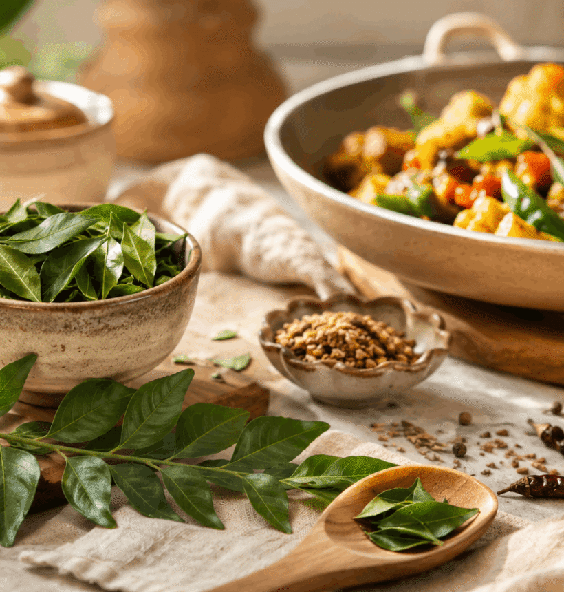 BIO Curryblätter: Küchenideen für Reis, Dal und Gemüsegerichte