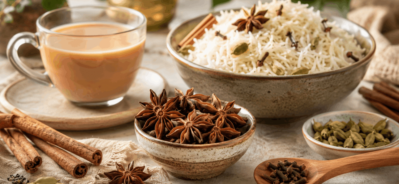 BIO Sternanis für Chai, Gewürzreis und Winterküche